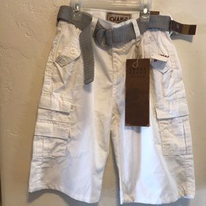 New white boys cargo shorts
